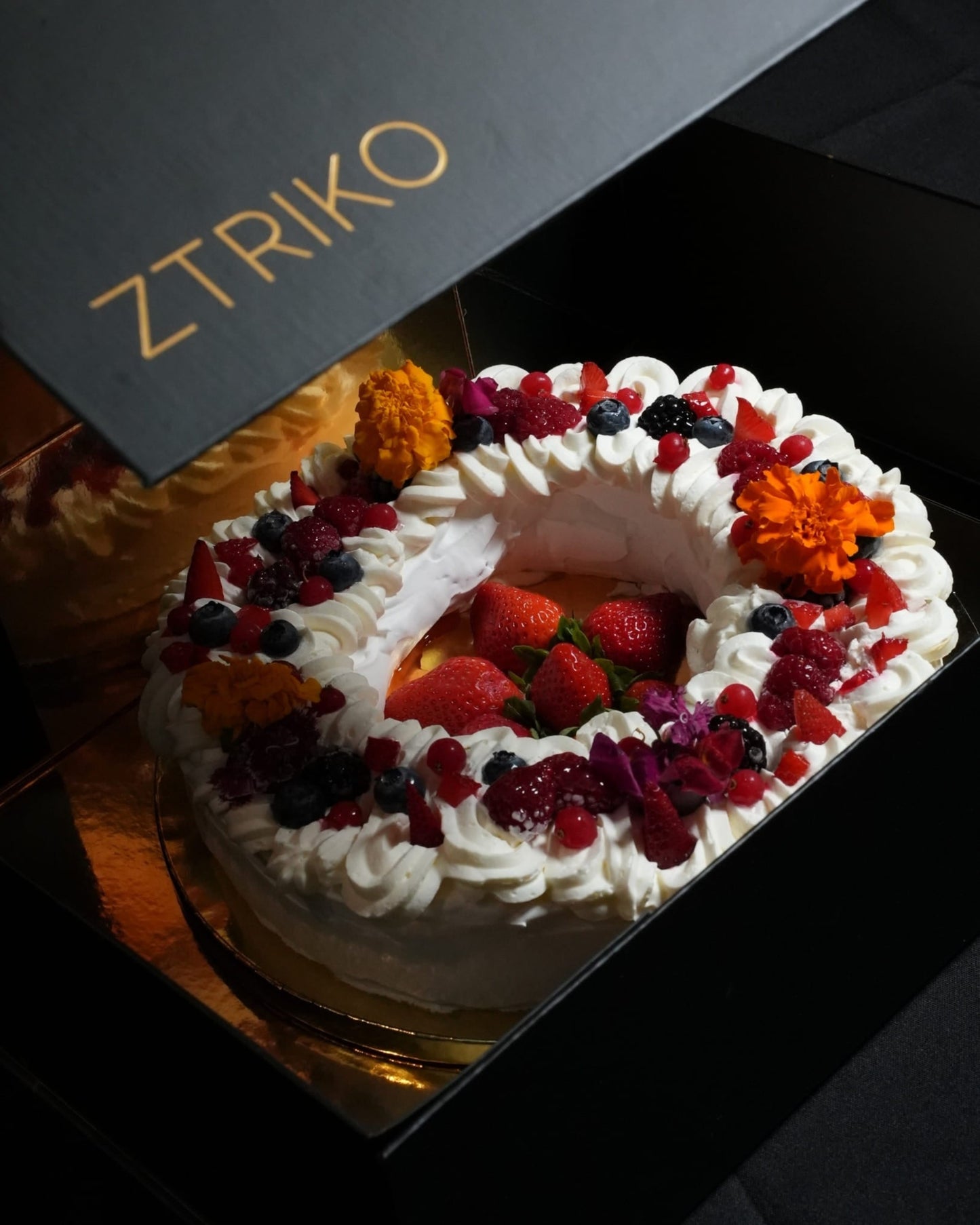 Pavlova de Fresas & Champagne