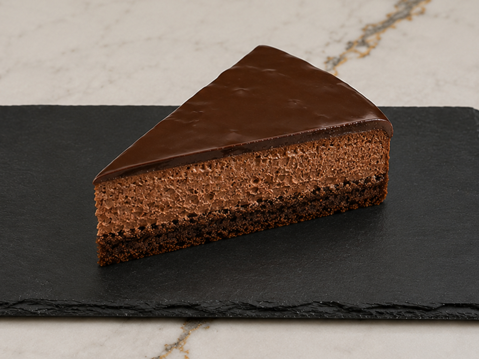 Tarta mousse de chocolate sin gluten